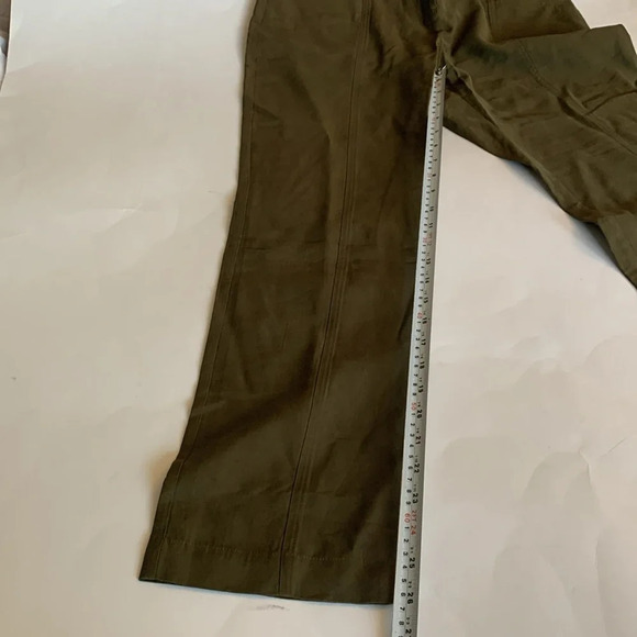 Suncoo Paris high rise lightweight pants. Army green size small, casual - Picture 9 of 9